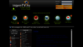 What Ingyentv.hu website looked like in 2018 (5 years ago)