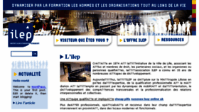 What Ilep.fr website looked like in 2018 (5 years ago)