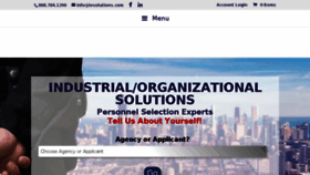What Iosolutions.com website looked like in 2018 (5 years ago)