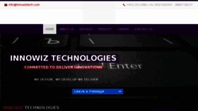 What Innowiztech.com website looked like in 2018 (5 years ago)
