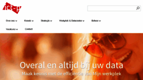 What Ict-partners.nl website looked like in 2018 (5 years ago)