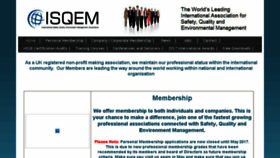What Isqem.com website looked like in 2018 (5 years ago)