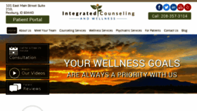 What Integratedcounselingandwellness.com website looked like in 2018 (5 years ago)
