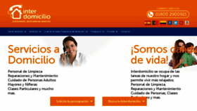 What Interdomicilio.com.mx website looked like in 2018 (5 years ago)