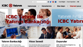 What Icbcyatirim.com.tr website looked like in 2018 (5 years ago)