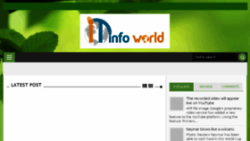 What Itinfoworld.org website looked like in 2018 (7 years ago)