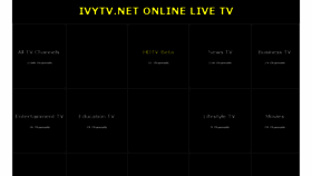 What Ivytv.net website looked like in 2018 (5 years ago)