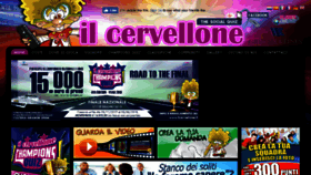 What Ilcervellone.it website looked like in 2018 (5 years ago)