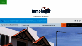 What Inmohogar.com.ec website looked like in 2018 (5 years ago)