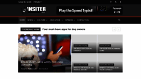 What Insiteronline.com website looked like in 2018 (5 years ago)
