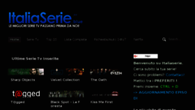 What Italiaserie.co website looked like in 2018 (5 years ago)