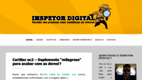 What Inspetordigital.com website looked like in 2018 (5 years ago)