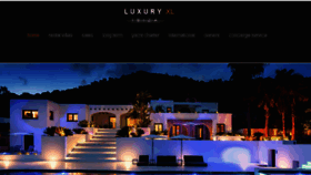 What Ibizaluxuryxl.com website looked like in 2018 (5 years ago)