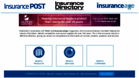 What Insurance-directories.com website looked like in 2018 (5 years ago)
