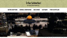 What Irfansohbetleri.com website looked like in 2018 (5 years ago)