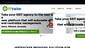What Ieptracker.com website looked like in 2018 (5 years ago)
