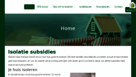What Isoleerjehuis.nl website looked like in 2018 (5 years ago)