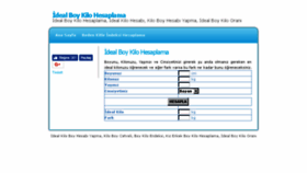 What Idealboykilo.com website looked like in 2018 (5 years ago)