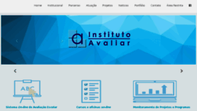 What Institutoavaliar.org.br website looked like in 2018 (5 years ago)