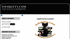 What Infokitty.com website looked like in 2018 (5 years ago)