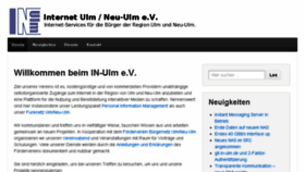 What In-ulm.de website looked like in 2018 (5 years ago)
