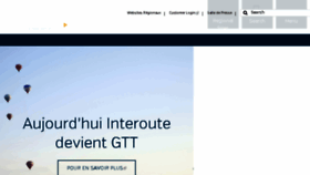 What Interoute.fr website looked like in 2018 (5 years ago)