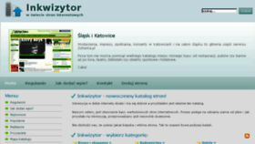 What Inkwizytor.pl website looked like in 2018 (5 years ago)