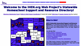 What Ihen.org website looked like in 2018 (5 years ago)