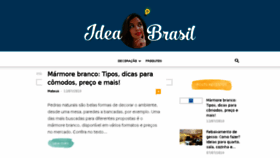 What Ideabrasil.com.br website looked like in 2018 (5 years ago)
