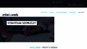 What Intelliweb.hu website looked like in 2018 (5 years ago)