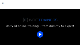 What Indietrainers.com website looked like in 2018 (5 years ago)