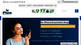 What Iphoneersatzteileshop.de website looked like in 2018 (5 years ago)