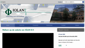 What Iolan.com website looked like in 2018 (5 years ago)