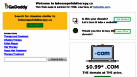What Intensepolishtherapy.ca website looked like in 2018 (5 years ago)