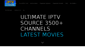 What Iptv-stream.com website looked like in 2018 (5 years ago)