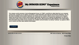 What Ind.tellburgerking.com website looked like in 2018 (5 years ago)