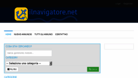 What Ilnavigatore.net website looked like in 2018 (5 years ago)