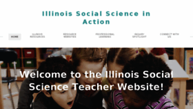 What Ilsocialscienceinaction.org website looked like in 2018 (5 years ago)