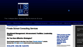 What Ispginc.com website looked like in 2018 (5 years ago)