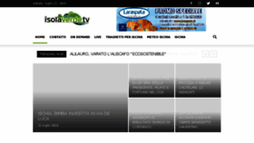 What Isolaverdetv.com website looked like in 2018 (5 years ago)