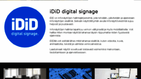 What Idid.fi website looked like in 2018 (5 years ago)