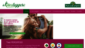What Iovivoleggero.it website looked like in 2018 (5 years ago)