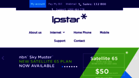 What Ipstarbroadband.com.au website looked like in 2018 (5 years ago)