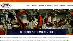 What Iftex.com website looked like in 2018 (5 years ago)