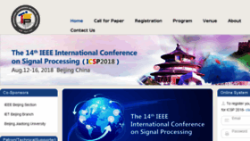 What Icsp-ieee.org website looked like in 2018 (5 years ago)