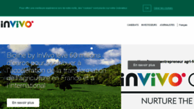 What Invivo-group.com website looked like in 2018 (5 years ago)