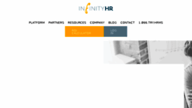 What Infinity-ss.com website looked like in 2018 (5 years ago)