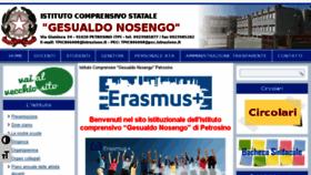 What Icnosengopetrosino.it website looked like in 2018 (5 years ago)