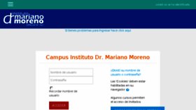 What Idrmmcampus.com.ar website looked like in 2018 (5 years ago)