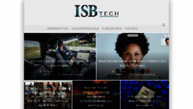 What Isbtech.pl website looked like in 2018 (5 years ago)